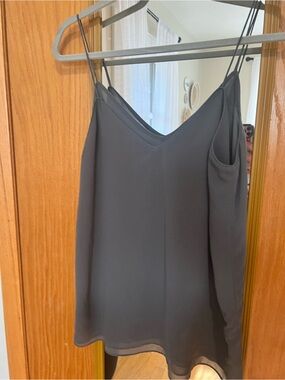 Blaque Label Slate V-Neck Slip Top